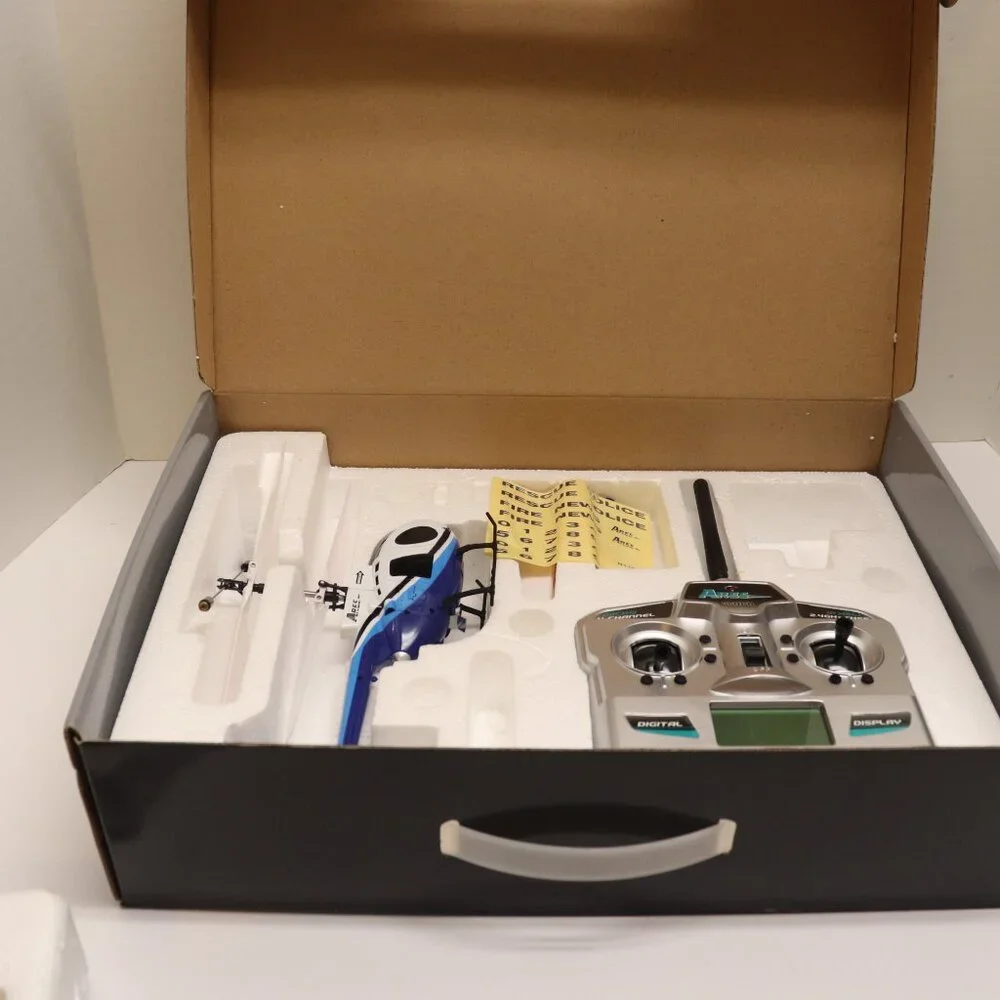 Ares Helicopter Ultra-Micro Indoor Heli Like New in the Box Md 500D‎ CX100